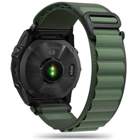 Pasek do GARMIN FENIX 3 / 5X / 3HR / 5X PLUS / 6X / 6X PRO / 7X Tech-Protect Nylon Pro zielone
