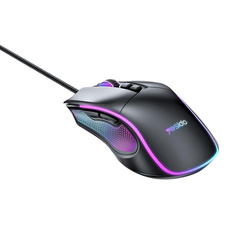Yesido KB20 Przewodowa Myszka Gamingowa 2.4GHz, BLACK / CZARNY