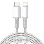 Baseus kabel USB Typ C - Lightning szybkie ładowanie Power Delivery 20 W 2 m biały (CATLGD-A02)
