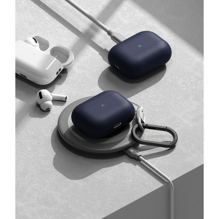 Etui APPLE AIRPODS PRO Ringke Silicone Midnight Blue