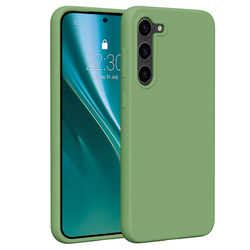 Nakładka Etteri Silicone Case do Samsung Galaxy S23 Plus jasnozielona