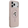 Karl Lagerfeld Silicone Karl&amp;Choupette Ring MagSafe Case for iPhone 17 Pro Max - Pink