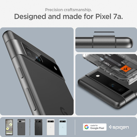 Spigen OPTIK.TR „EZ FIT“ KAMERASCHUTZ 2ER-PACK GOOGLE PIXEL 7A SCHWARZ