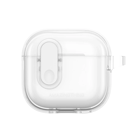 Etui AMAZINGTHING Minimal Case do AirPods 4 – przezroczyste