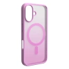 Etui silikonowe Puro Gradient MagSafe do iPhone 16e - różowe