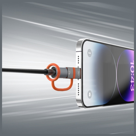 Adapter 4smarts USB-C do Lightning PD    27W szary 2szt