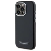 Karl Lagerfeld FW Metal Plate MagSafe iPhone 15 Pro Case - Black