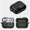 TECH-PROTECT ETUI SLIM HOOK AIRPODS PRO 1/2 BLACK