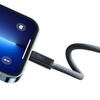 Baseus kabel do iPhone USB Typ C - Lightning 2m, Power Delivery 20W szary (CALD000116)
