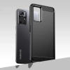 Carbon Case Flexible Schutzhülle für Xiaomi Redmi Note 11 schwarz
