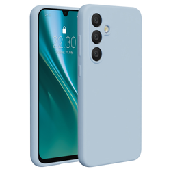 Nakładka Etteri Silicone Case do Samsung Galaxy S24 FE jasnoniebieska