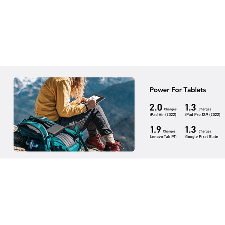 Bateria zewnętrzna (Powerbank) VEGER TCE130 - 25 000mAh Quick Charge PD 130W (W2503)