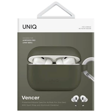 Uniq Vencer Hülle für AirPods Pro 2. Generation – Grün