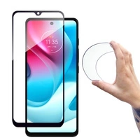 Full Cover Flexi Nano Glass Film gehärtetes Glas mit Moto G60s Rahmen