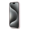 Karl Lagerfeld KLHCP15XPQDSMGP iPhone 15 Pro Max 6.7" różowy/pink hardcase Diagonal Quilted Script