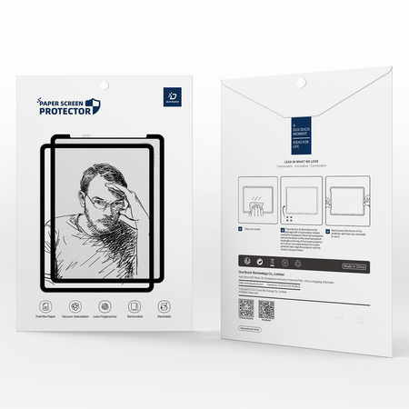 DUX DUCIS protektor NAAD ochronny na LCD o strukturze papieru do iPad Air 13 (2024)