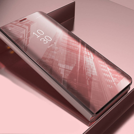 Etui Smart Clear View do Samsung Galaxy A50 / A30s / A50s różowy