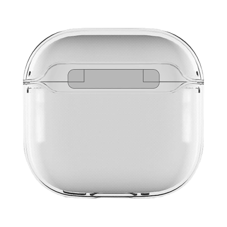 Decoded Silikon-Aircase für AirPods 4 – Transparent