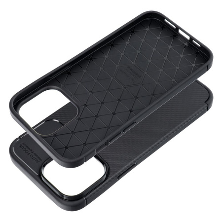 Futerał CARBON PREMIUM do IPHONE 14 Pro Max czarny