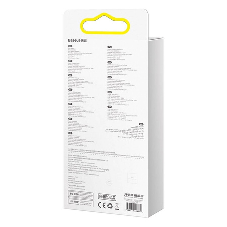 Baseus Flash Series II USB Type C / USB Type A cable - USB Type C / Lightning / micro USB 100 W 1.5 m black (CASS030201)