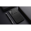 Nillkin Qin Leather Pro Case Case for Samsung Galaxy S22 + (S22 Plus) Camera Protector Holster Cover Flip Cover Brown
