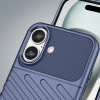 Thunder Case Silikonhülle für iPhone 16 – blau
