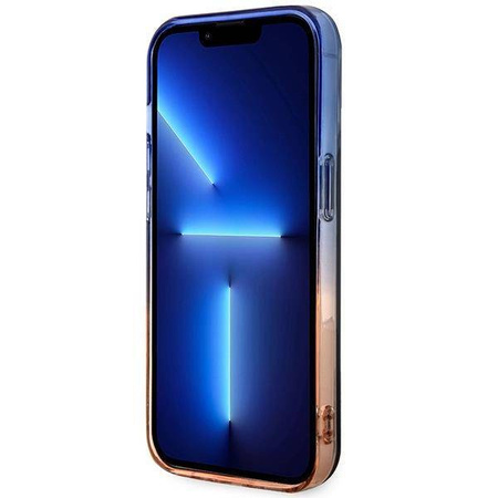 Hülle BMW BMHMP14XHTGE iPhone 14 Pro Max 6.7&quot; grau/grau Hardcase Gradient Bumper MagSafe