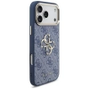 Guess 4G Big 4G Classic Logo Case for iPhone 17 Pro Max - Blue and Gold