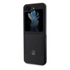 Original Handyhülle SAMSUNG GALAXY Z FLIP 5 Mercedes Hardcase Leather Urban (MEHCZF5ARMBK) schwarz