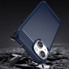 Carbon Case for iPhone 14 Plus flexible gel back cover blue