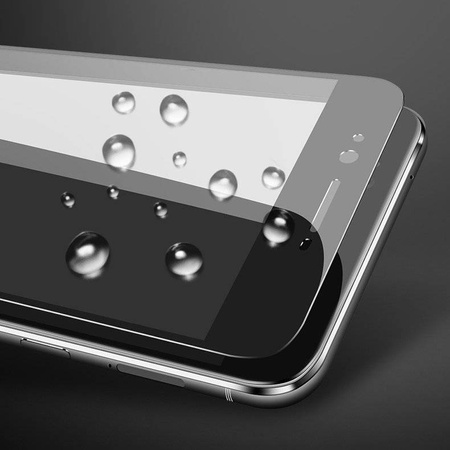 Wozinsky Full Cover Flexi Nano folia szklana szkło hartowane z ramką Samsung Galaxy M51 czarny