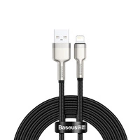 Baseus Cafule Series Metal Data Cable USB to IP 2.4A 1m Black