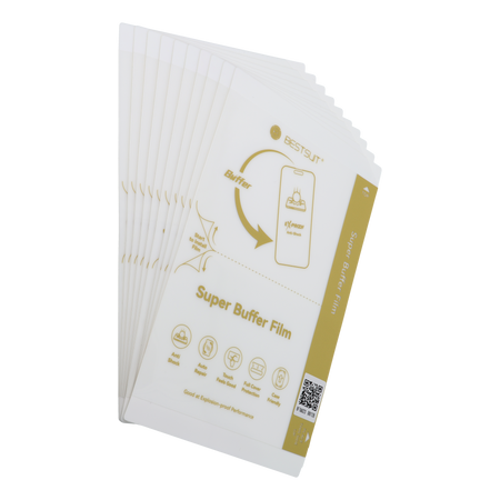 Folia do cięcia do plotera Bestsuit Anti-Blue Light (Eyes Protection) 0,13mm 196 x 125 mm 10 sztuk transparentna