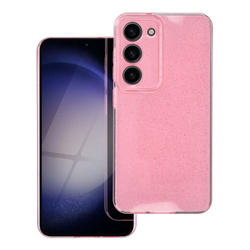Futerał CLEAR CASE 2mm BLINK do SAMSUNG S23 różowy