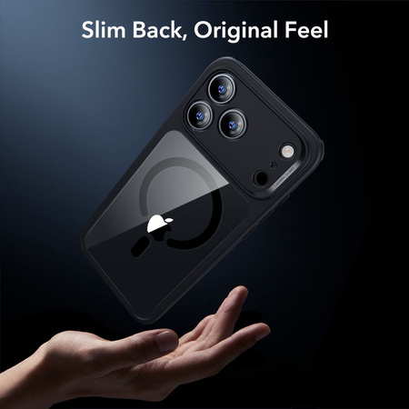 ESR CLASSIC HYBRID MAGSAFE & TEMPERED GLASS IPHONE 17 PRO CLEAR/BLACK