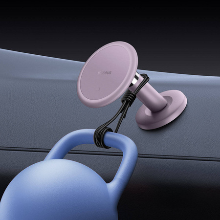 Baseus C01 Magnetischer Autotelefonhalter für Armaturenbrett Lila (SUCC000005)