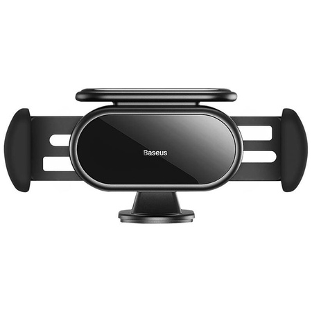 UCHWYT SAM BASEUS STEEL CANNON PRO Z ŁAD SOLARNĄ ELEKTRYCZNY CZARNY/BLACK