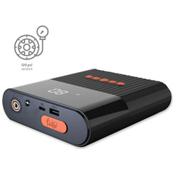 Jump Starter 4smarts PitStop+ 8800mAh    Powerbank z kompresorem i latarką czarny