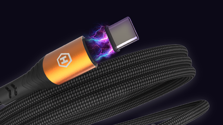 Hammer Kabel USB-C do USB-C 5A 100W 1m czarny