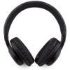 Słuchawki nauszne Guess Leather Tone On Tone Script Bluetooth 4G - czarne