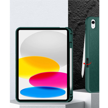 TECH-PROTECT SC PEN CANVAS IPAD 10.9” 10 / 2022 / 11” 11 / 2025 MOSS GREEN