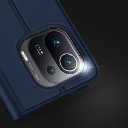 DUX DUCIS Skin Pro kabura etui pokrowiec z klapką Xiaomi Mi 11 Pro niebieski
