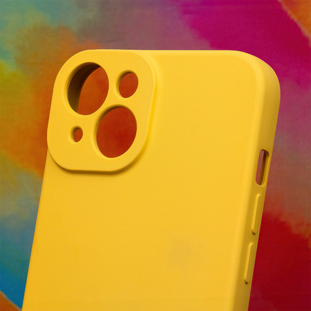 Nakładka Silicon do Xiaomi Redmi 13c 4G żółty