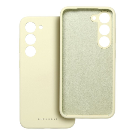 ROAR futerał CLOUD SKIN do SAMSUNG S25 Plus 5G Jasnożółty