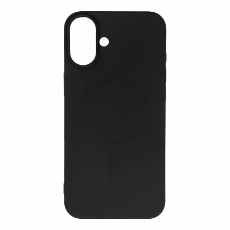 Liquid Silicone Case MagSafe for Samsung Galaxy S25 - Black