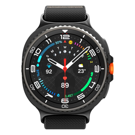 Spigen Fit Lite - Pasek do Samsung Galaxy Watch 8 / 8 Classic 40 / 44 / 46 mm (Black)
