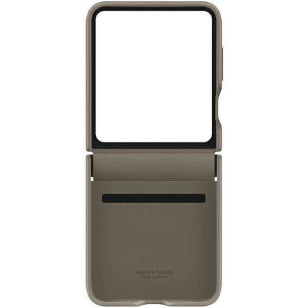 Öko-Lederhülle für Samsung Galaxy Z Flip 5 – braun