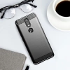 Carbon Case elastyczne etui pokrowiec Nokia 2.4 czarny