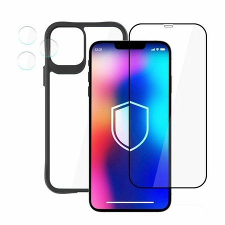 Apple iPhone 12 - 3mk Comfort Set 4 in 1