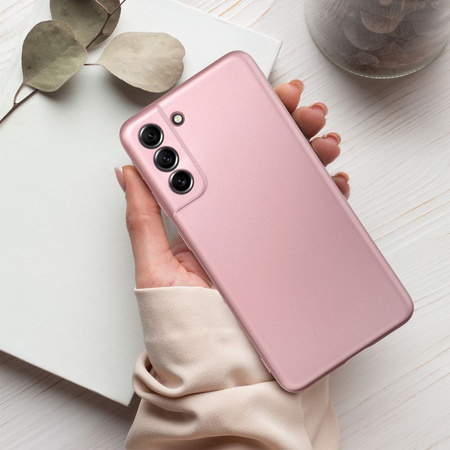 Futerał METALLIC do SAMSUNG A56 5G różowy